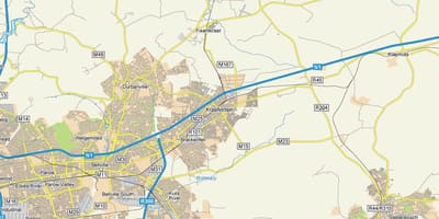 نقشہ کے kraaifontein کیپ ٹاؤن