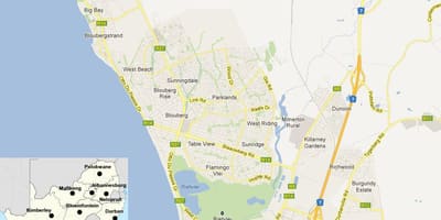 نقشہ کے blouberg
