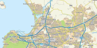 نقشہ کے edgemead کیپ ٹاؤن