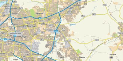 نقشہ کے kuilsriver کیپ ٹاؤن