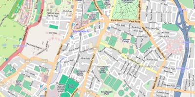نقشہ کے rondebosch کیپ ٹاؤن